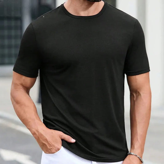 Men's Summer Black T-Shirt