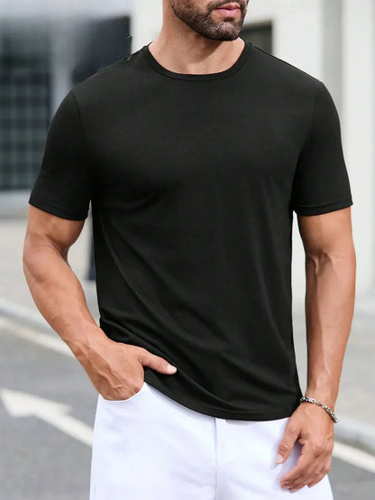 Men's Summer Black T-Shirt