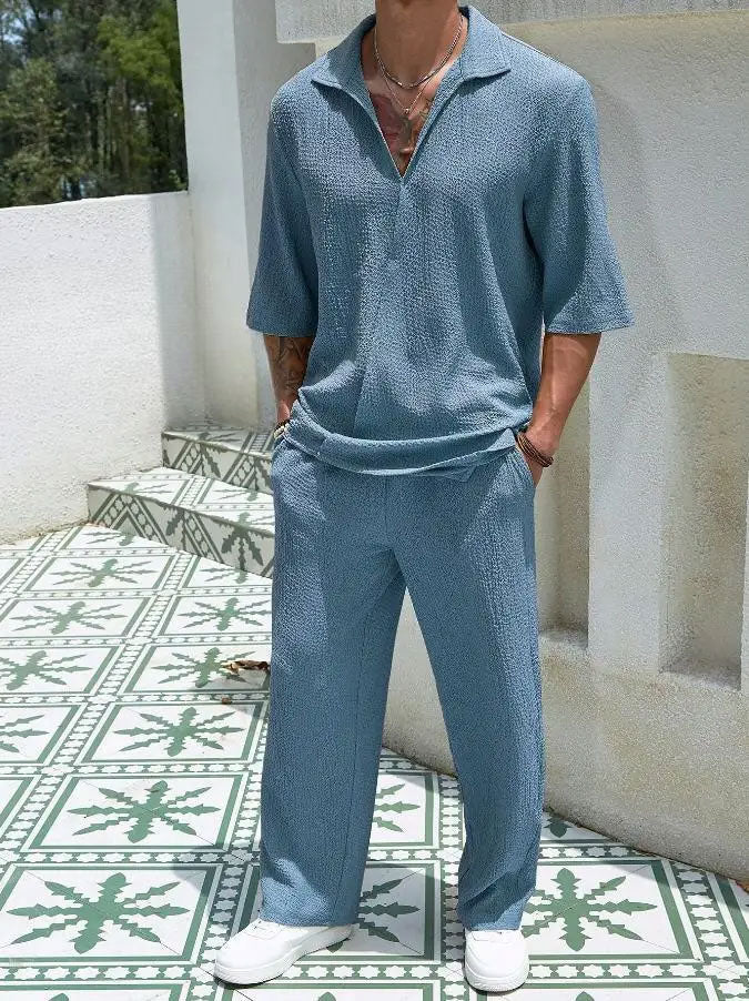 Men's Summer Two-Piece Set