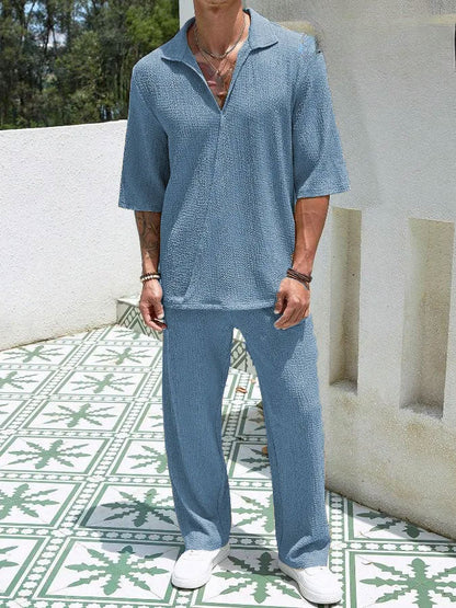 Men's Summer Two-Piece Set