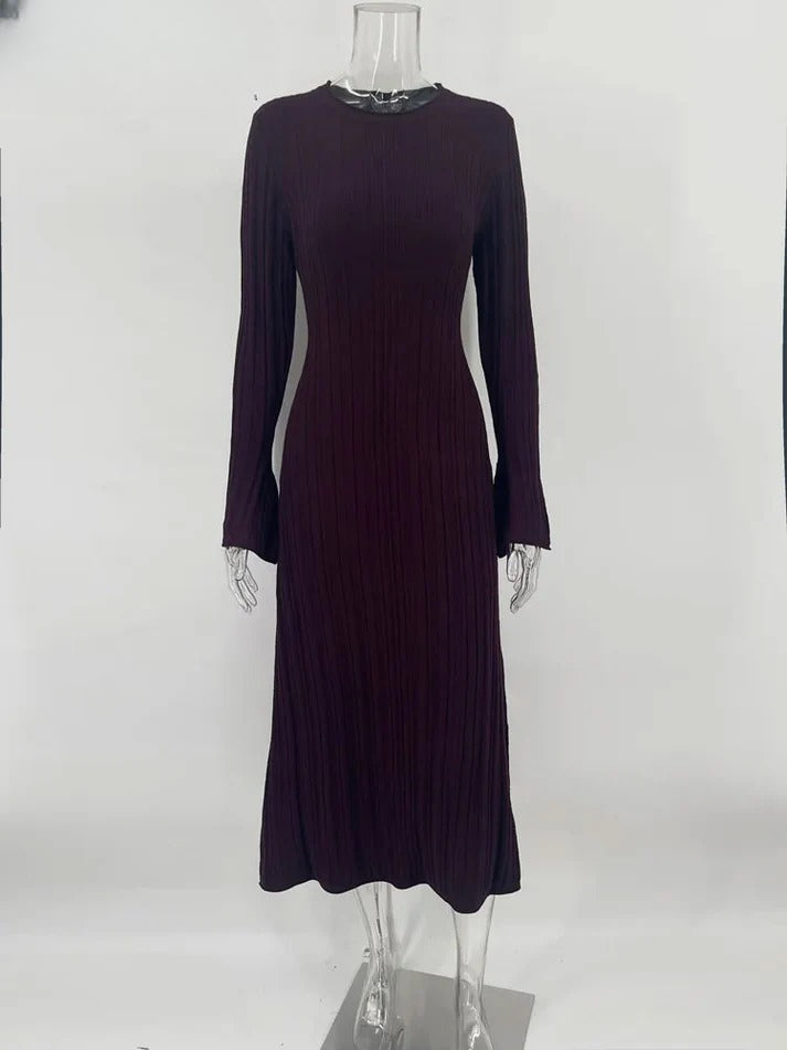 Women's Ribbed Maxi Dress