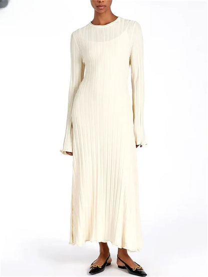 Women's Ribbed Maxi Dress