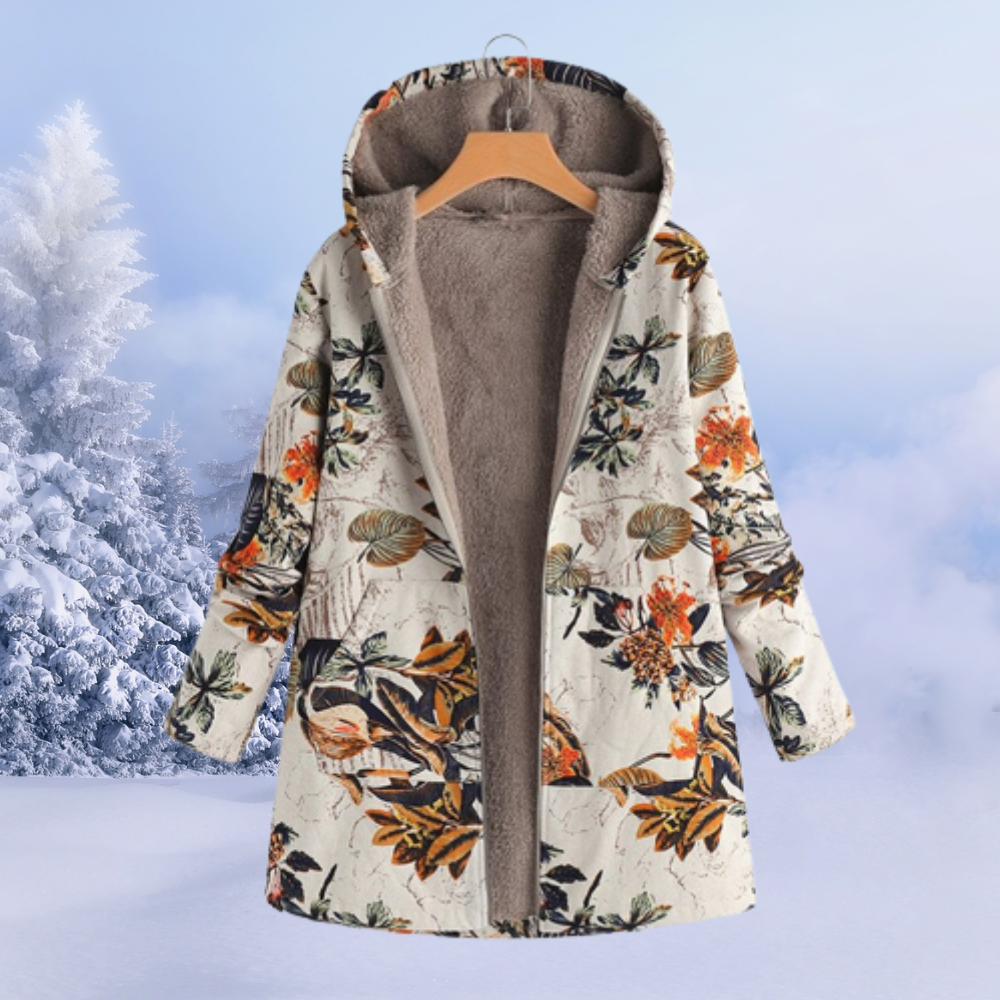 Women's Floral Winter Jacket