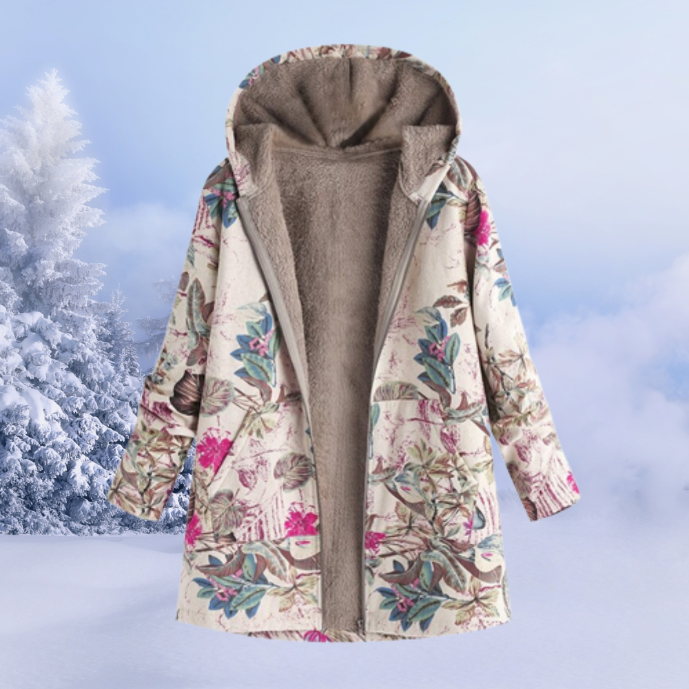 Women's Floral Winter Jacket