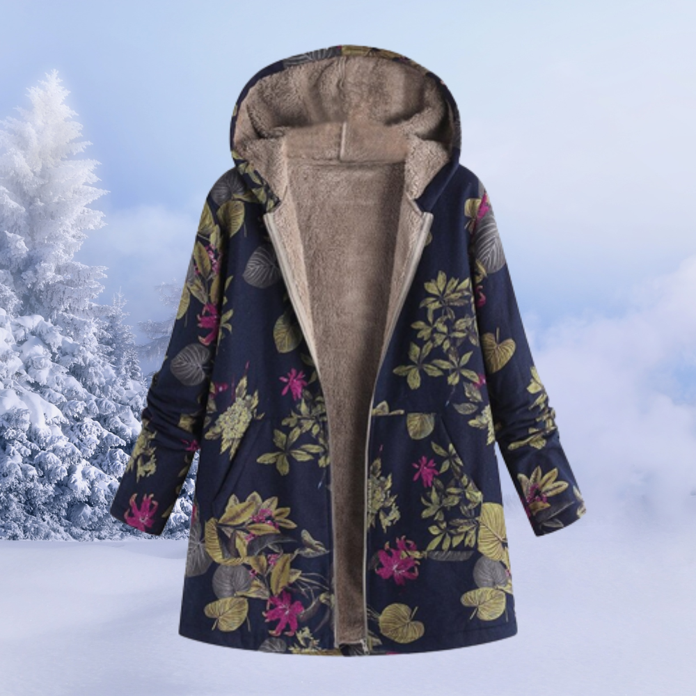 Women's Floral Winter Jacket